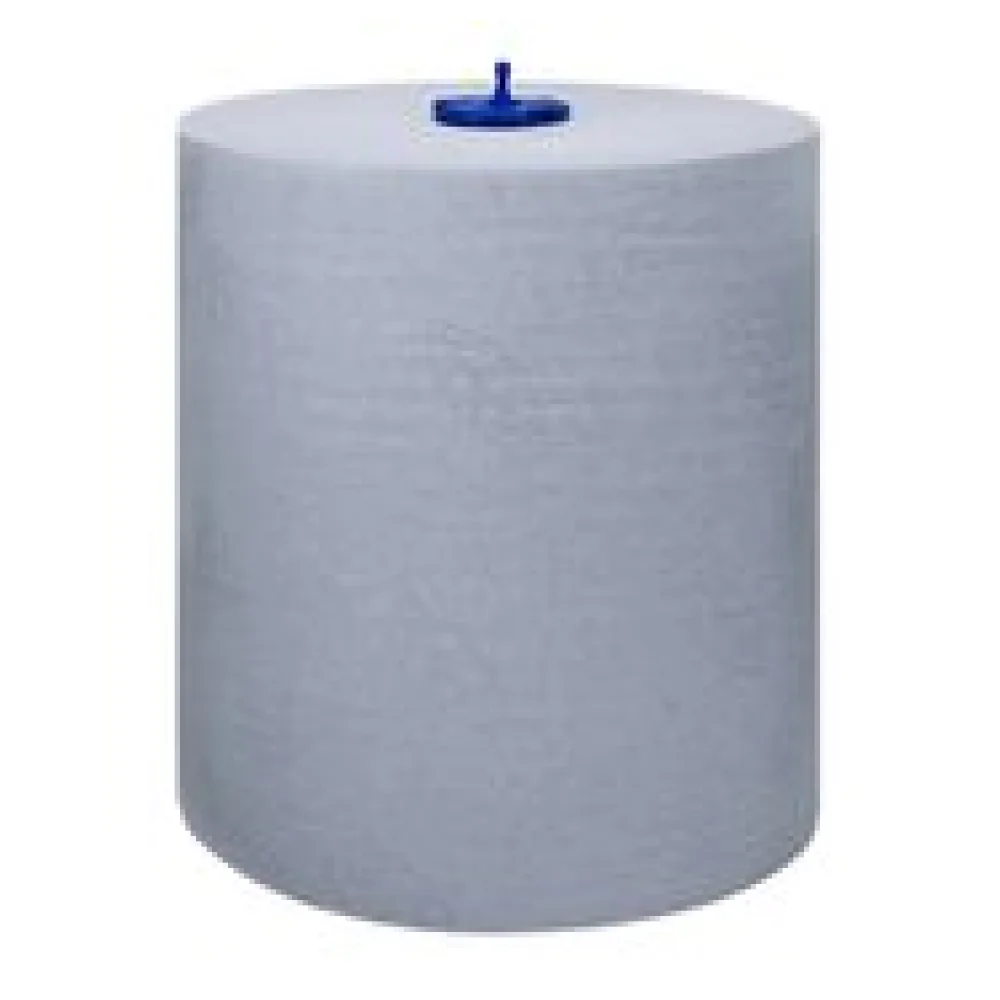 MaticR Rollenhandtuch H1 blau 2-lagig 21cm x 150m, 6 Rollen je 612 Abrisse