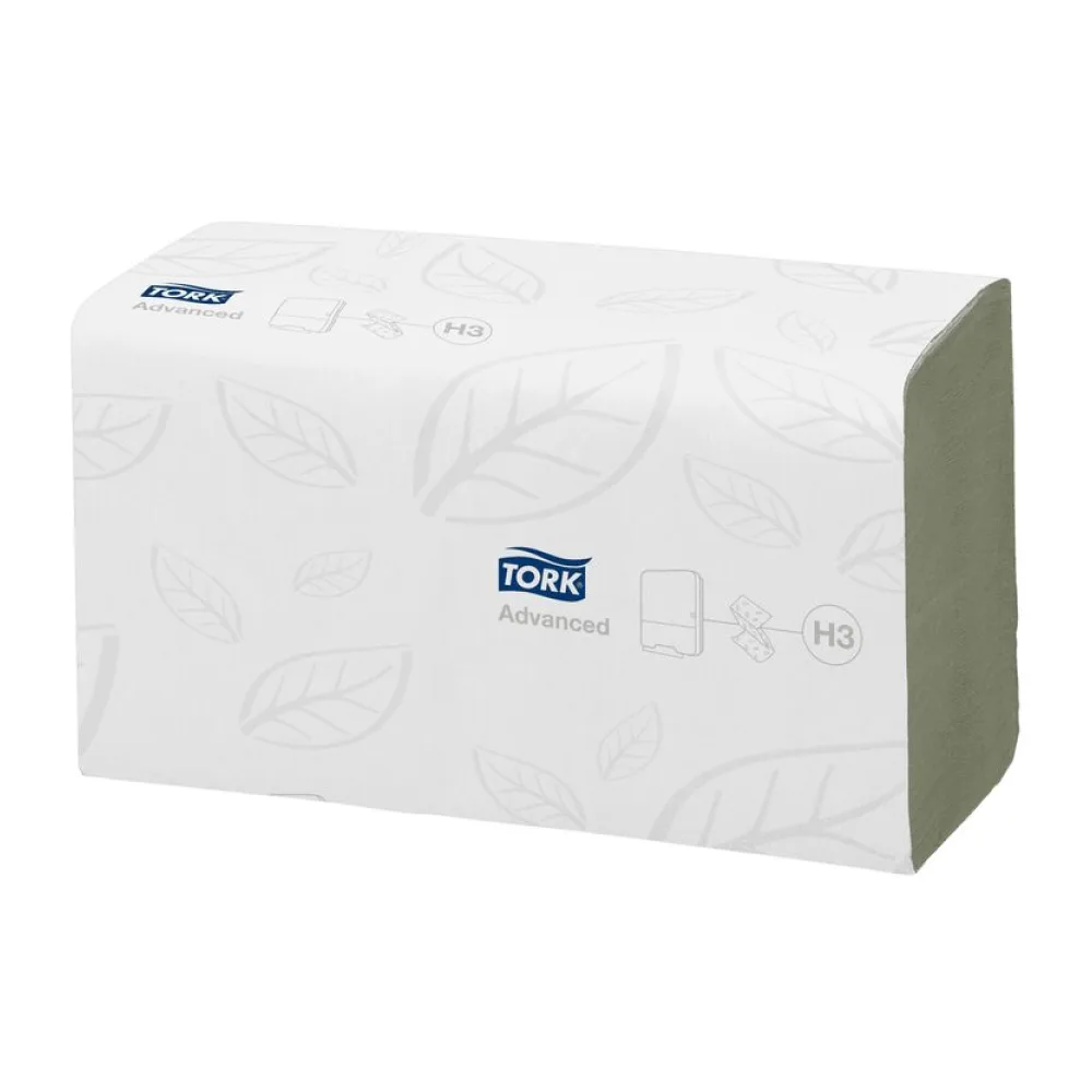 Falthandtücher V-Falz Advanced H3 25x23cm 2-lagig 15x250 Sück=3750 Stück – Bild 2