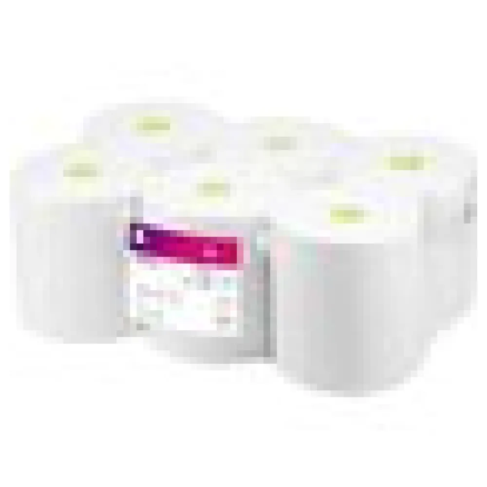 Prestige Rollenhandtuch, System SYS1, 2-lagig, 20,5cm x 220m, 6 Rollen á 880 Abrisse, weiß – Bild 4