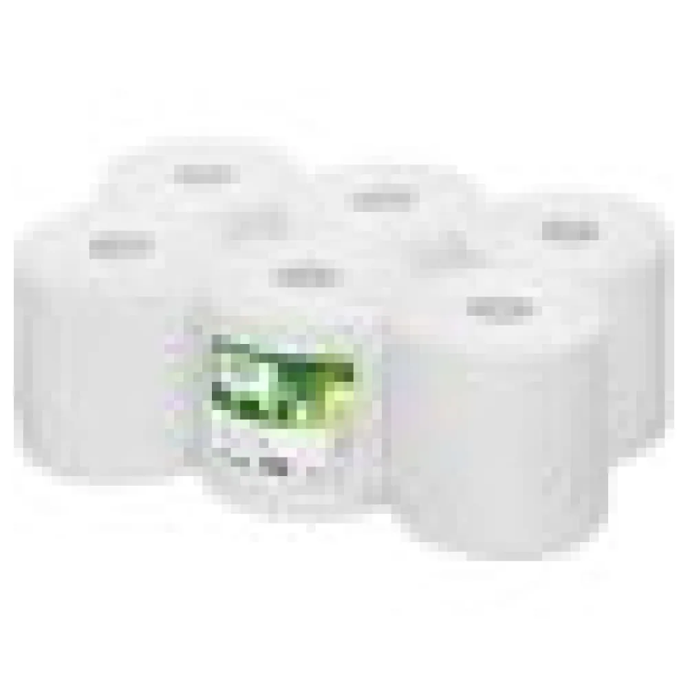 Satino Papierhandtuchrolle Innenabrollung Midi, System CF1, 1-lagig, 6 Rollen a 300 lfm, 20x35 cm perforiert – Bild 4