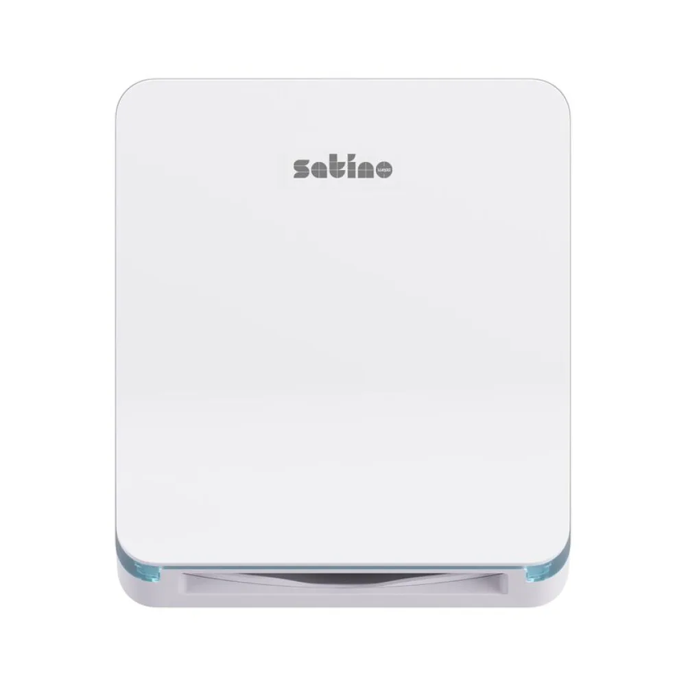 Hyginity Falthandtuchspender S, System PT3, 35 cm x 30,1 cm x 16,5 cm, weiß – Bild 2