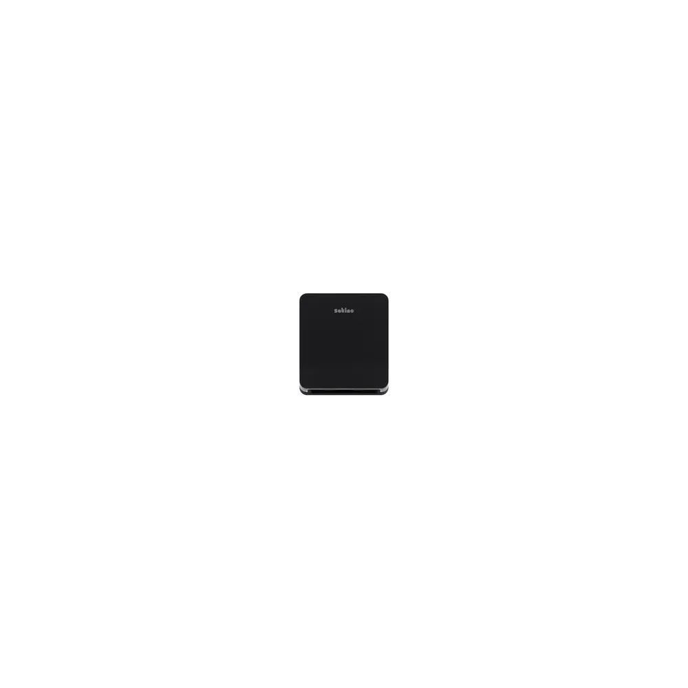 Hyginity Falthandtuchspender Interfold S, System PT2, 34,3 cm x 30,1 cm x 12,9 cm, schwarz