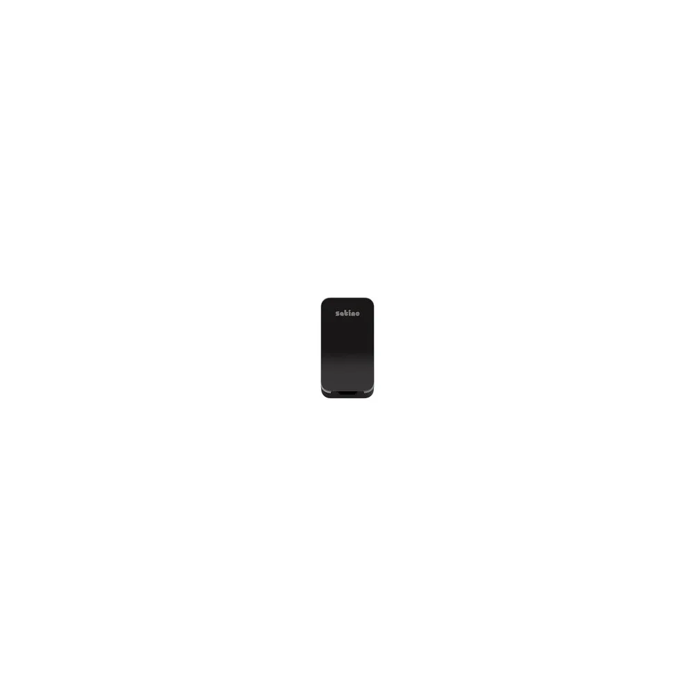Hyginity Clean&Care Seifenspender 500 ml, System SF2, 23,0 cm x 12,2 cm x 11,7 cm, Sensor, schwarz