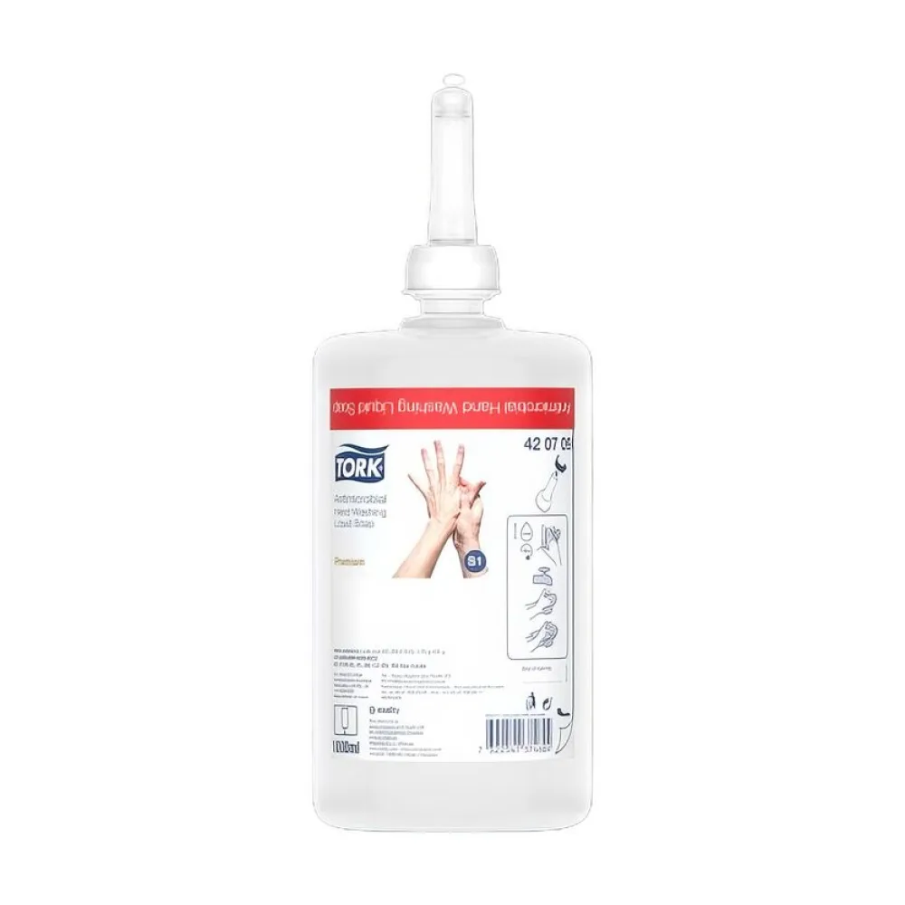 Antimikrobielle Flüssigseife S1 6 Flaschen je 1000 ml – Bild 2