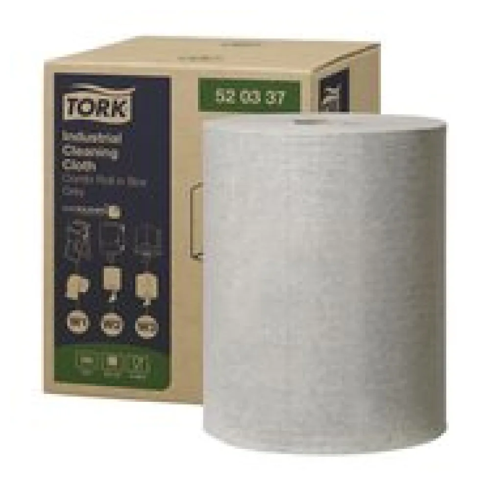 Premium Reinigungstücher 520 grau 32 x 38 cm, 1 Rolle je 390 Blatt