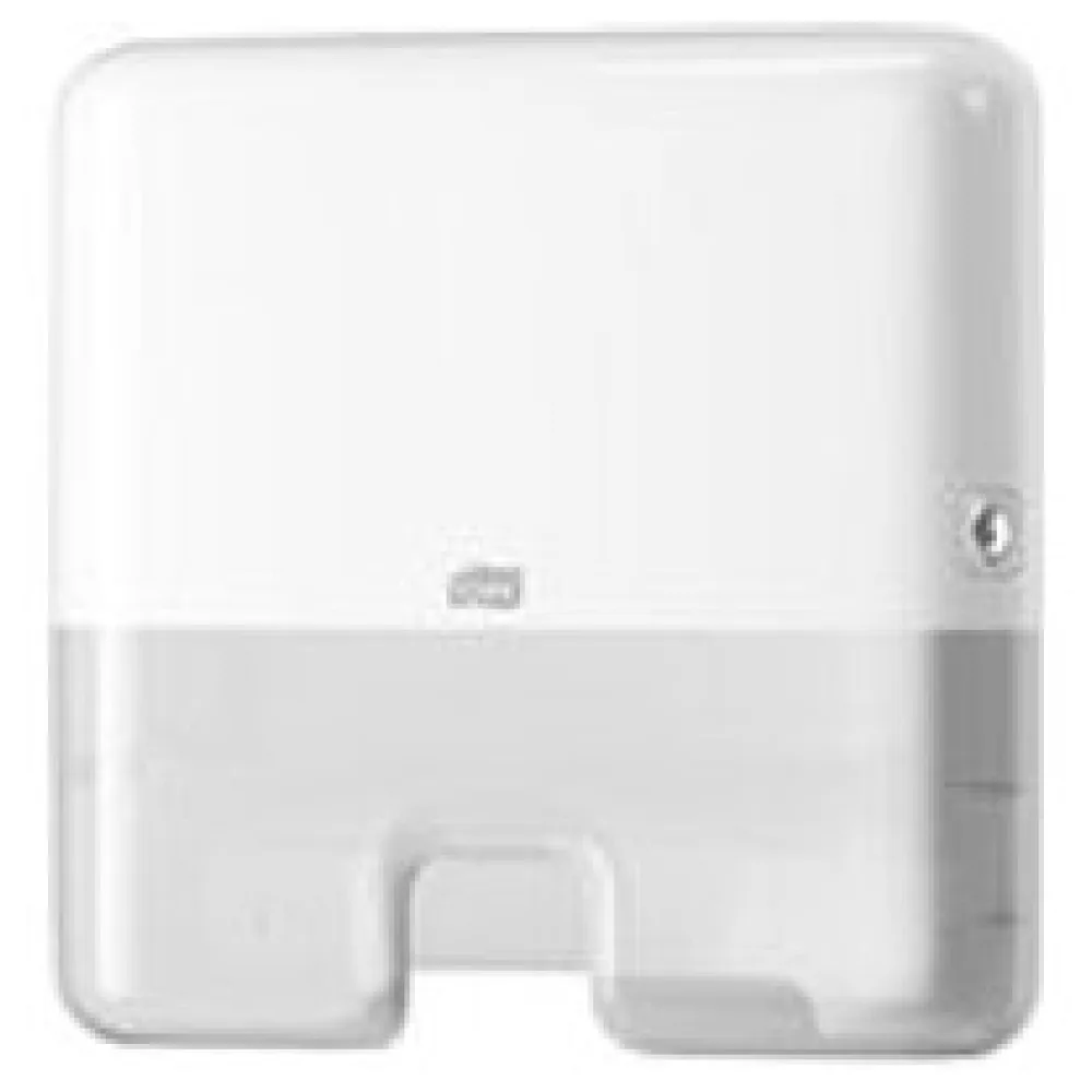 XpressR Mini Spender für Multifold Handtücher H2 295x101x302mm, weiß – Bild 3