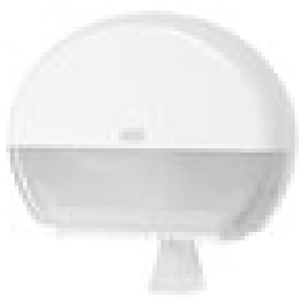 Spender für Mini Jumbo Toilettenpapier T2 275x132x345mm, weiß – Bild 4