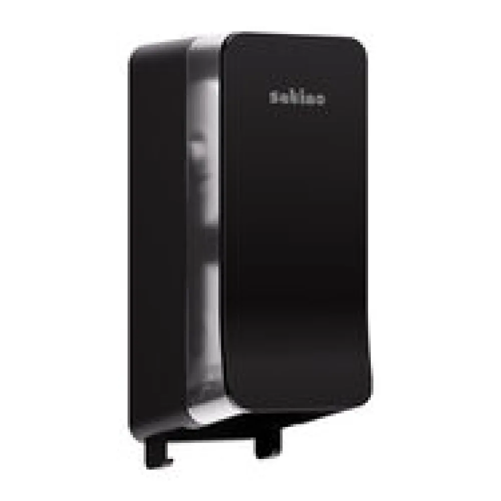 System Doppelrollen Toilettenpapierspender JT3 System schwarz