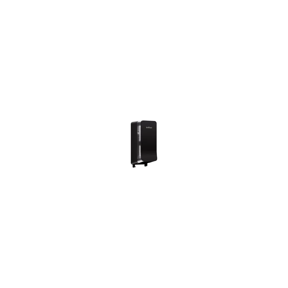 System Doppelrollen Toilettenpapierspender JT3 System schwarz