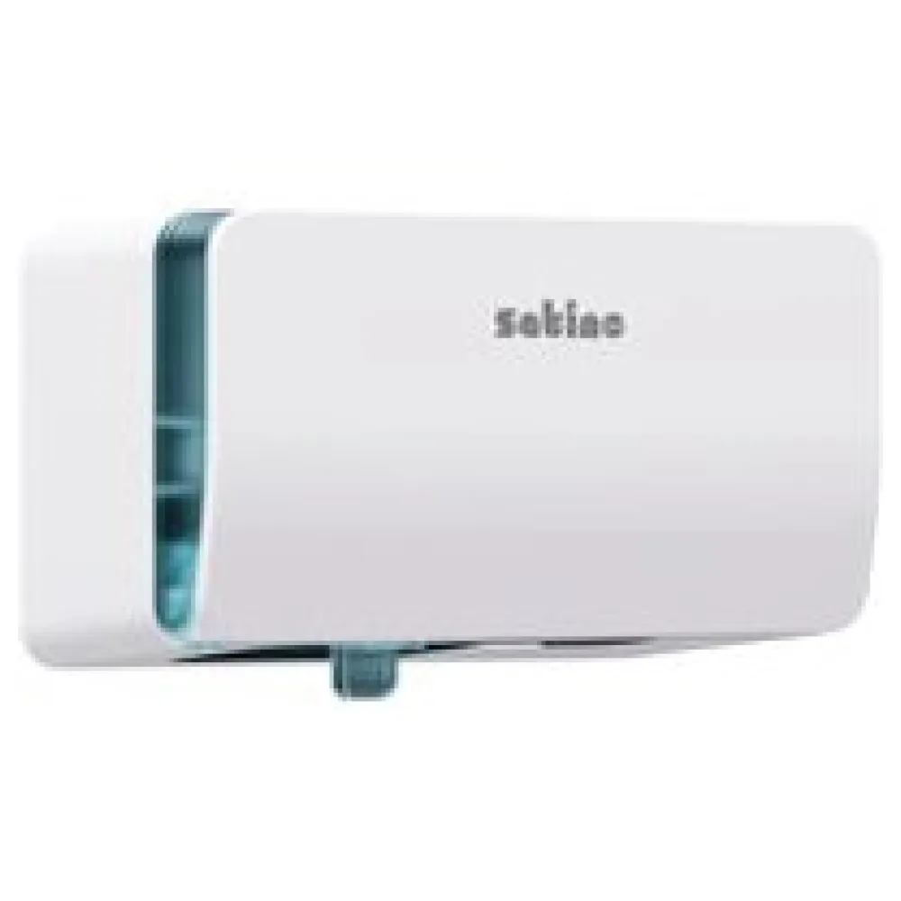 Hyginity Doppelrollen Toilettenpapierspender, System MT1, 30,1 cm ×15,9 cm × 18,6 cm, weiß – Bild 3