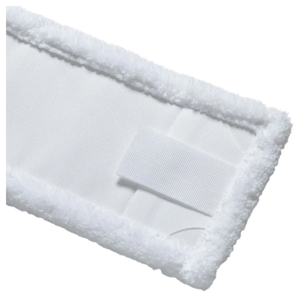 Mikrofasermopps Premium mit Tasche und Lasche weiss 40cm, 10 Stk. – Bild 2