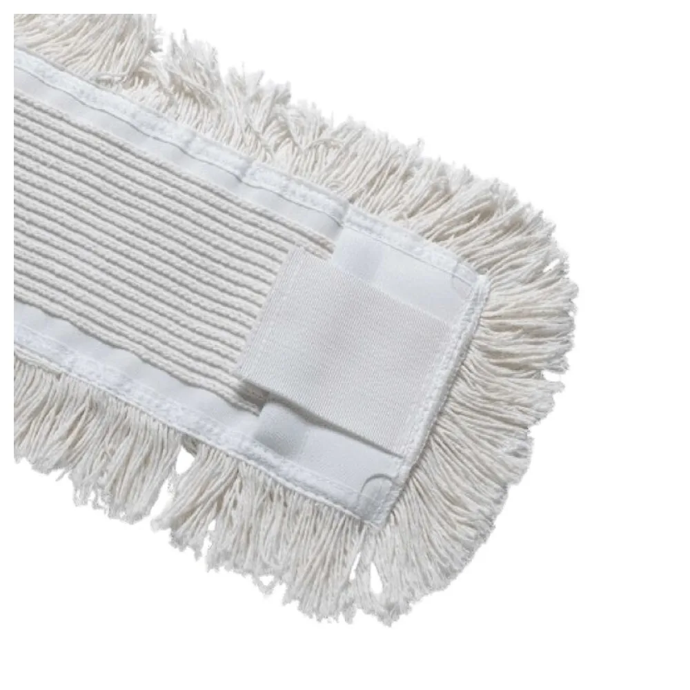 Baumwollmopps Premium mit Tasche und Lasche weiss 50cm, 10 Stk. – Bild 2