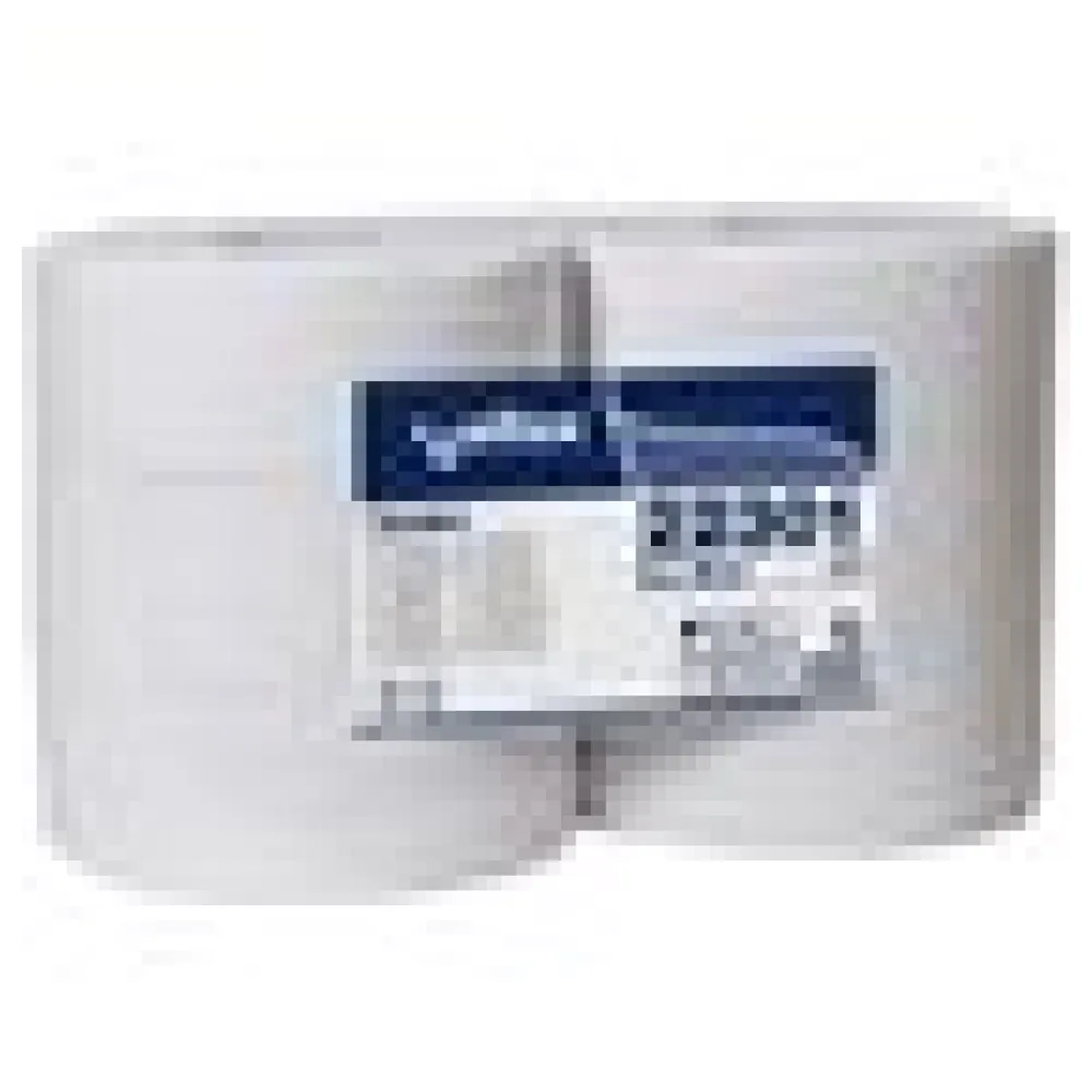 Jumbo Toilettenpapier 2-lagig 18×9,2cm 1670 Abrisse weiß, 6 Rollen je 300m – Bild 4