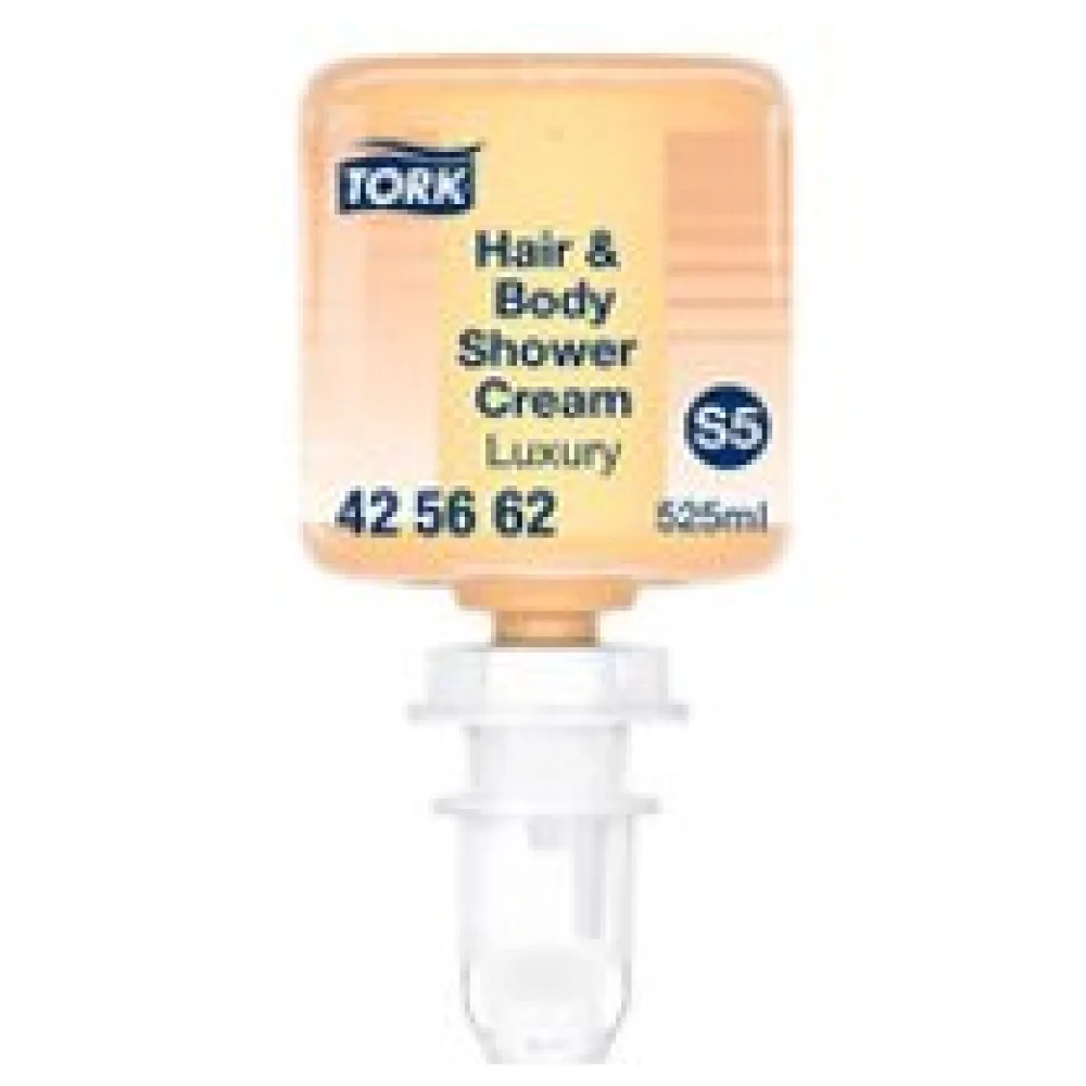 Luxuriöse Shampoo, Spülung und Körper Duschcreme S5 94x92x184mm Mini, 8 Flaschen je 525 ml – Bild 3