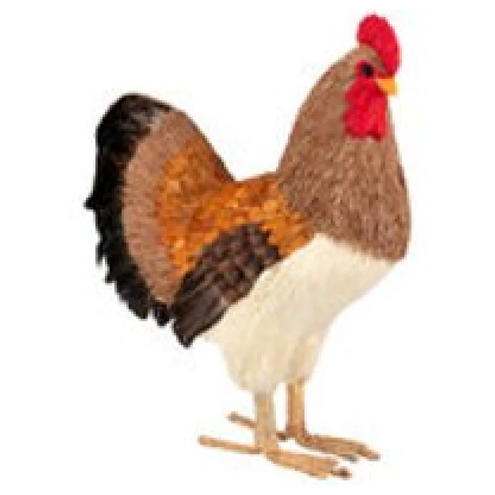 Henne aus Naturmaterialien Ostern Osterdeko 49 cm – Bild 3