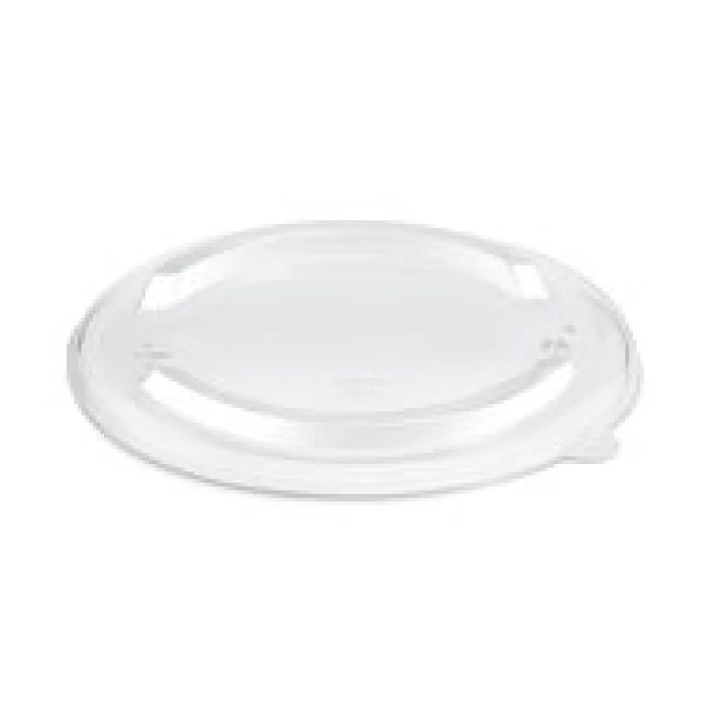 Deckel transparent O185mm aus rPET für Salatschalen Feinkostschalen, 50 Stk.