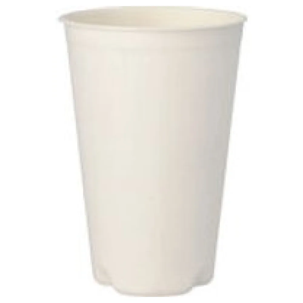 Heißgetränkebecher aus Zuckerrohr "pure" 400 ml, O 90mm, 50 Stk. – Bild 3