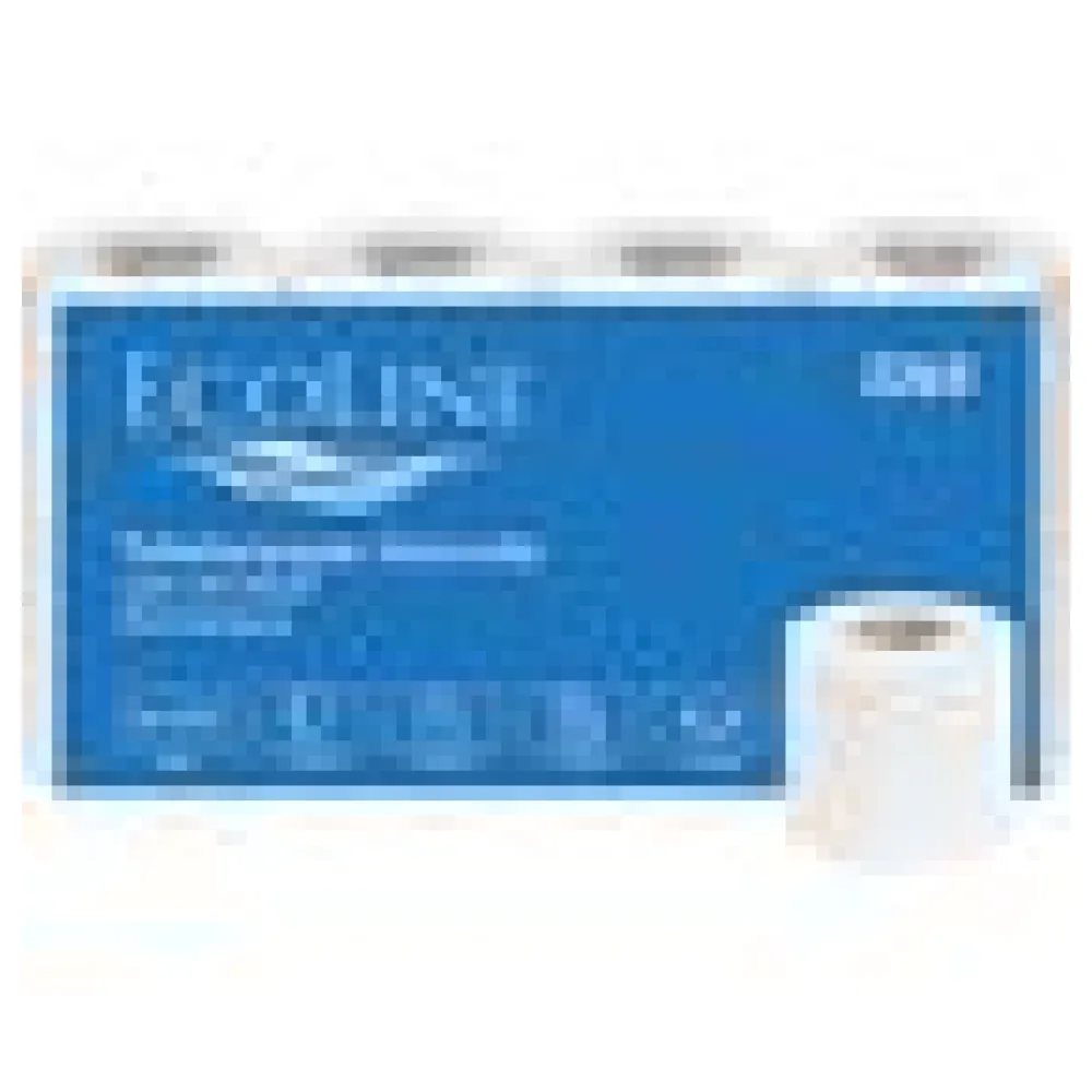 Ecoline Toilettenpapier 2 lagig 250 Blatt Zellstoff 9,5x11cm Blumenprägung 8x8 Rollen=64 Rollen – Bild 4