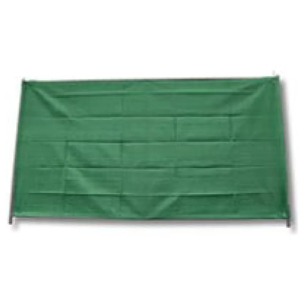 Bauzaunnetz geöst 1,80 x 3,45 m 150 g/m2 grün – Bild 3