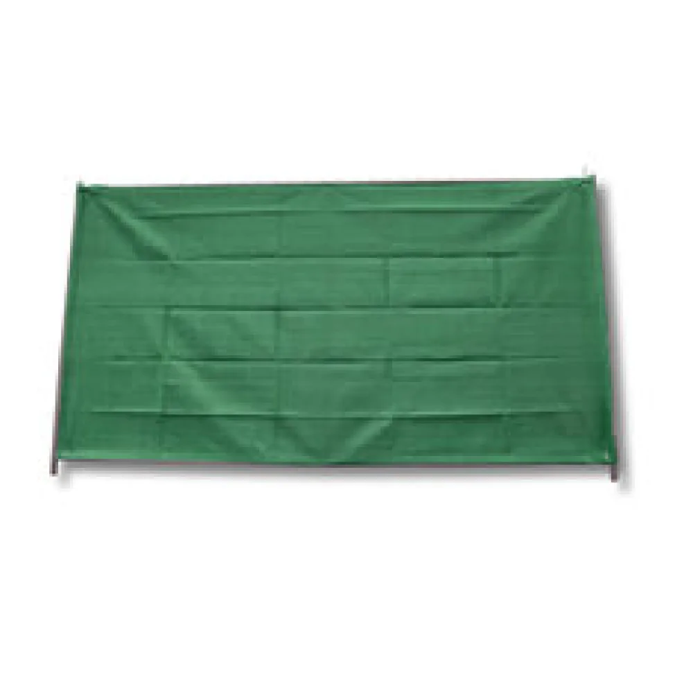 Bauzaunnetz geöst 1,80 x 3,45 m 150 g/m2 grün