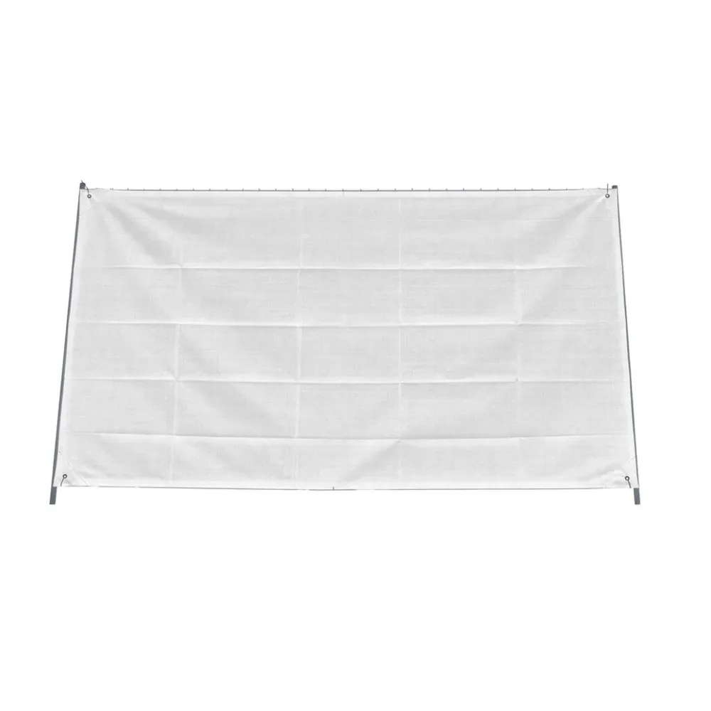 Bauzaunnetz geöst 1,80 x 3,45 m 150 g/m2 weiß – Bild 2