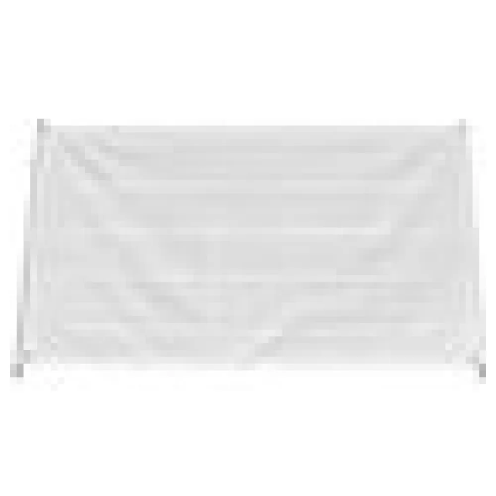 Bauzaunnetz geöst 1,80 x 3,45 m 150 g/m2 weiß – Bild 4