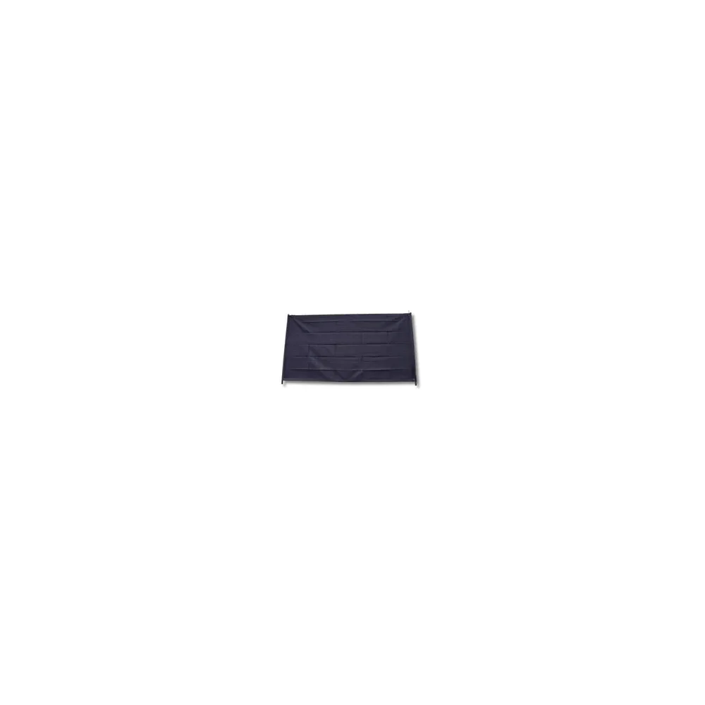 Bauzaunnetz geöst 1,80 x 3,45 m 150 g/m2 schwarz