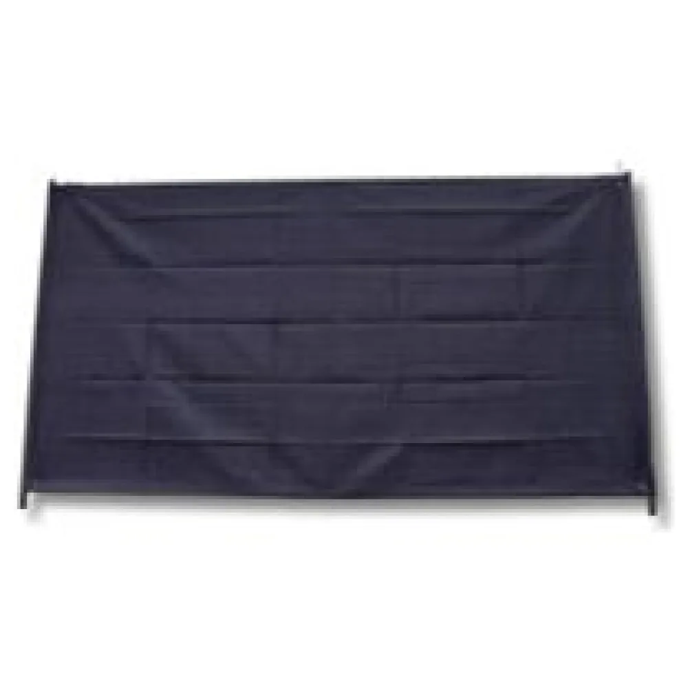 Bauzaunnetz geöst 1,80 x 3,45 m 150 g/m2 schwarz – Bild 3