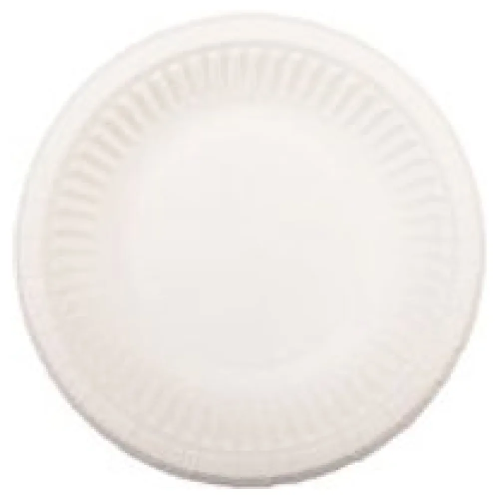 Teller aus Pappe rund tief 380ml O19cm weiß, 50 Stk. – Bild 3