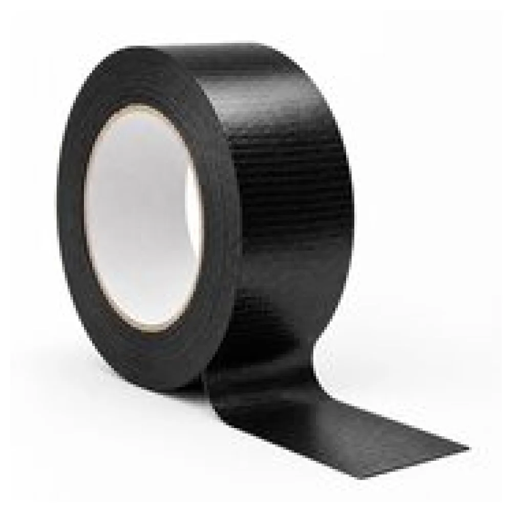 Gewebeklebeband 130 my Gewebeband stark klebend und wasserfest, schwarz, 48mm x 50m