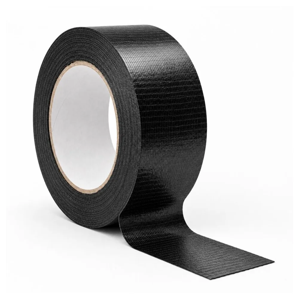 Gewebeklebeband 130 my Gewebeband stark klebend und wasserfest, schwarz, 48mm x 50m – Bild 2