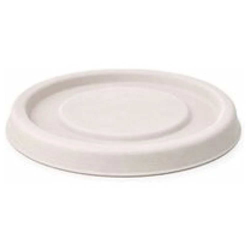 Deckel für Dressingbecher Dipschale 30ml 60ml aus Bagasse Zuckerrohr O62mm, 50 Stk. – Bild 3