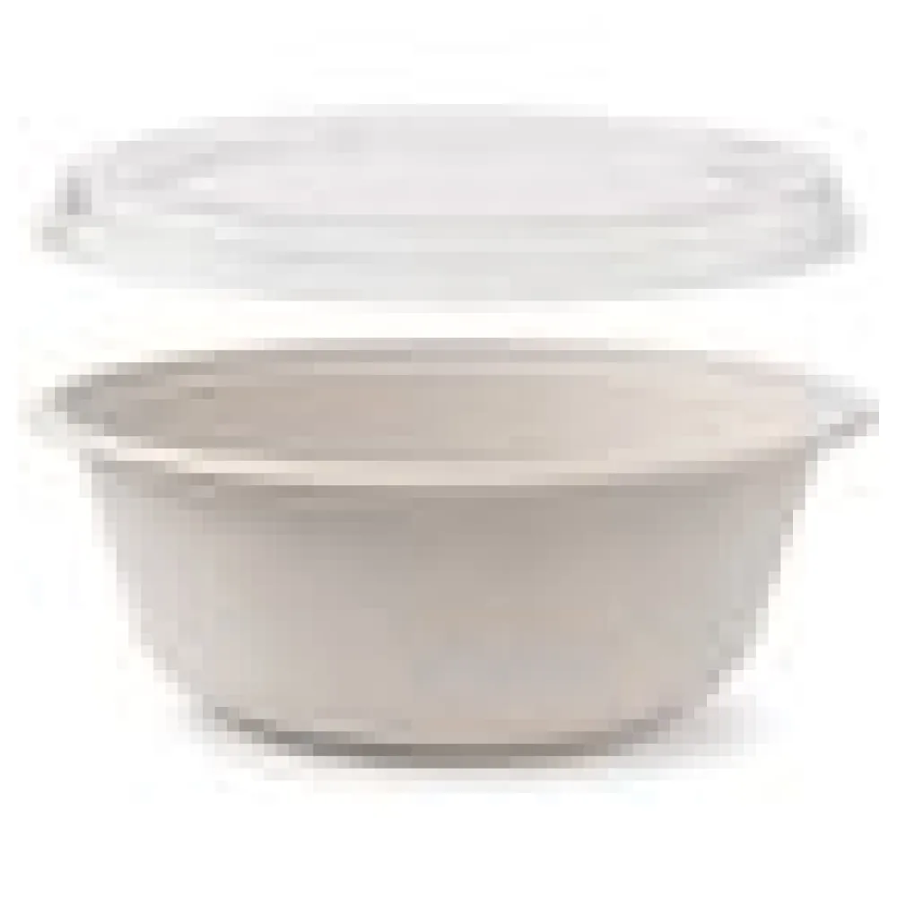 Dressingbecher Dipschale 30ml rund aus Bagasse Zuckerrohr kompostierbar inkl Deckel aus PLA, 150 Stk. – Bild 4
