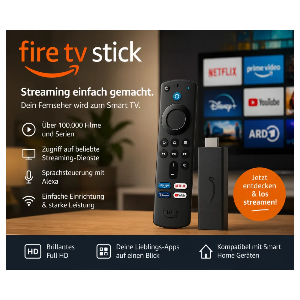 Amazon Fire TV Stick – Streaming einfach gemacht