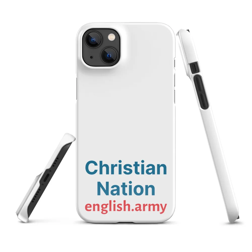 Christian Nation - Snap Case für iPhone®