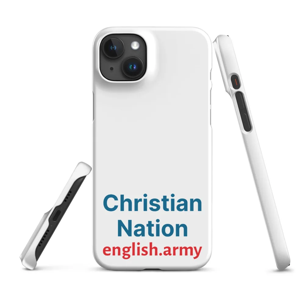 Christian Nation - Snap Case für iPhone®