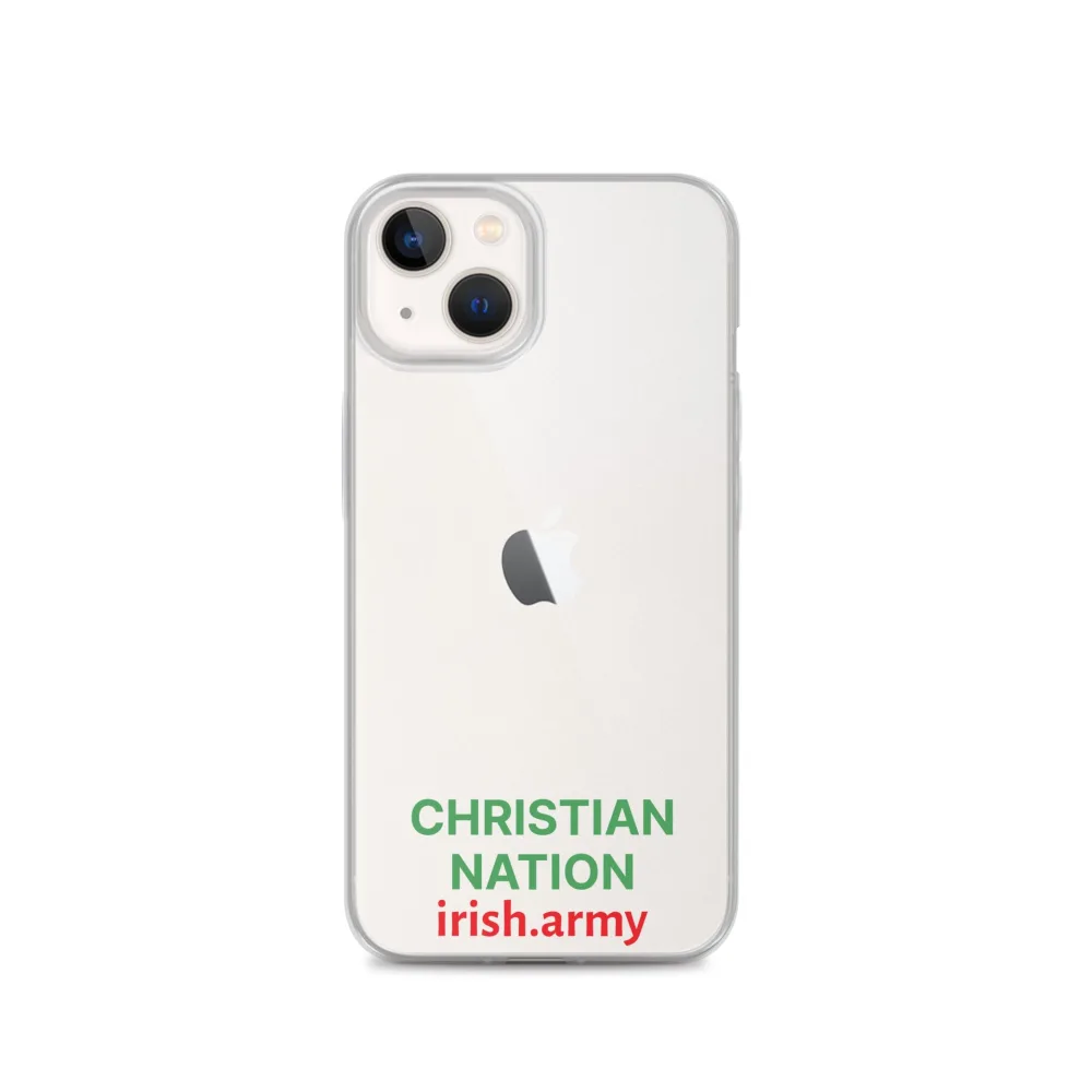 Christian Nation - Klare Hülle für iPhone®