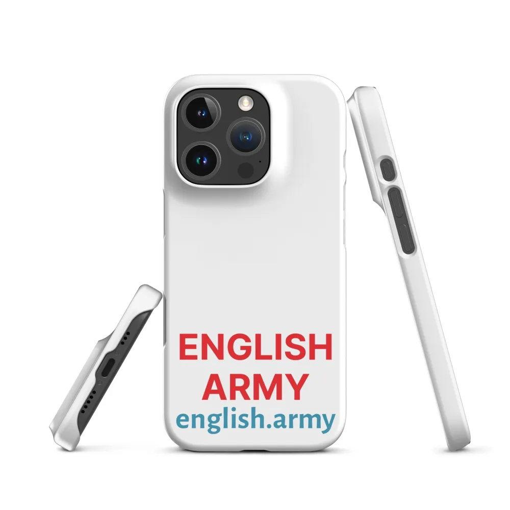 ENGLISCHE ARMEE - Snap Case für iPhone®