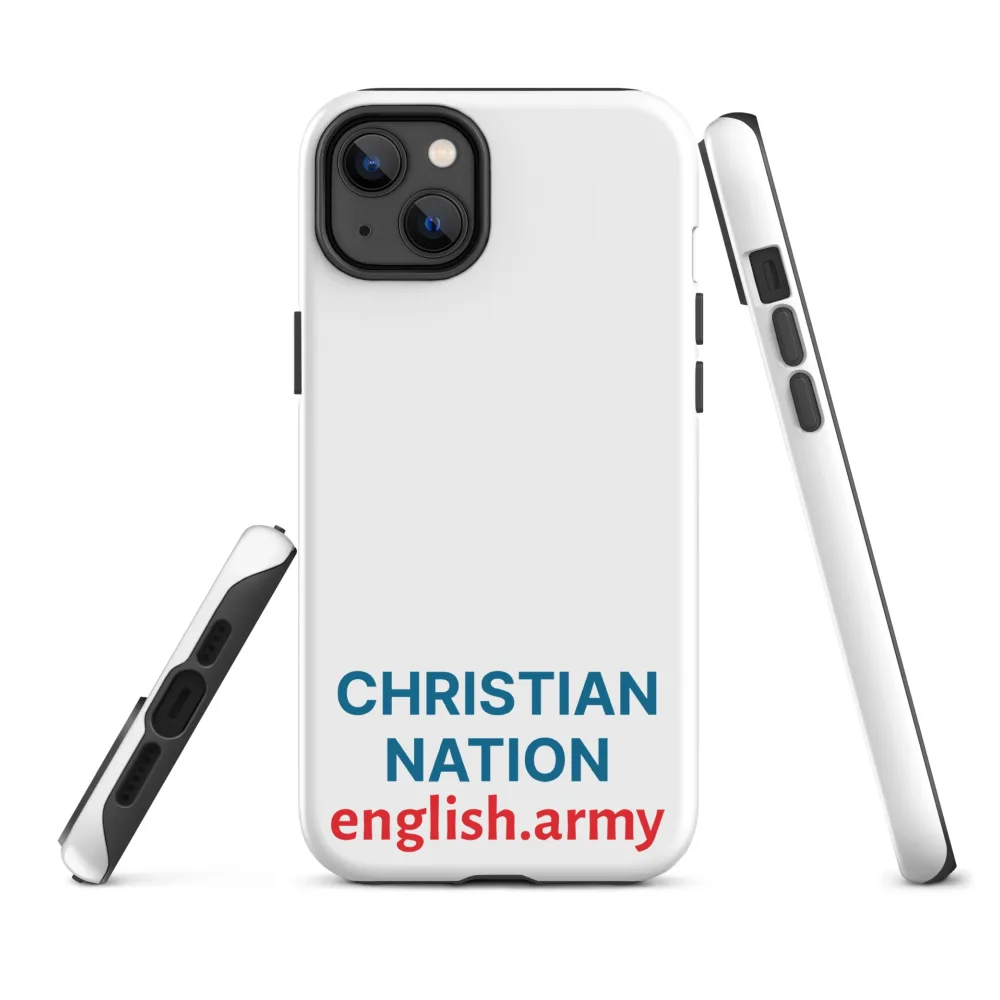 Christian Nation - Robuste Hülle für iPhone®