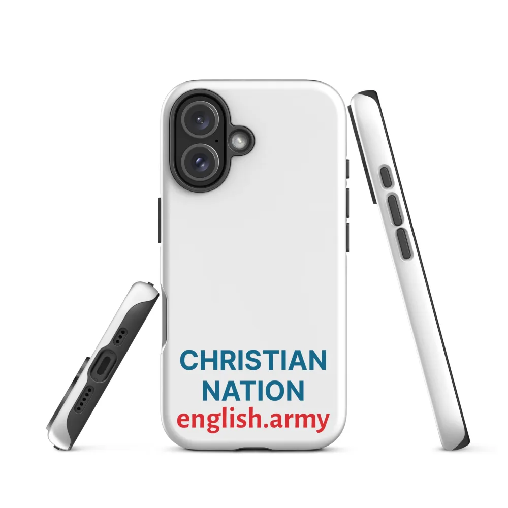 Christian Nation - Robuste Hülle für iPhone®