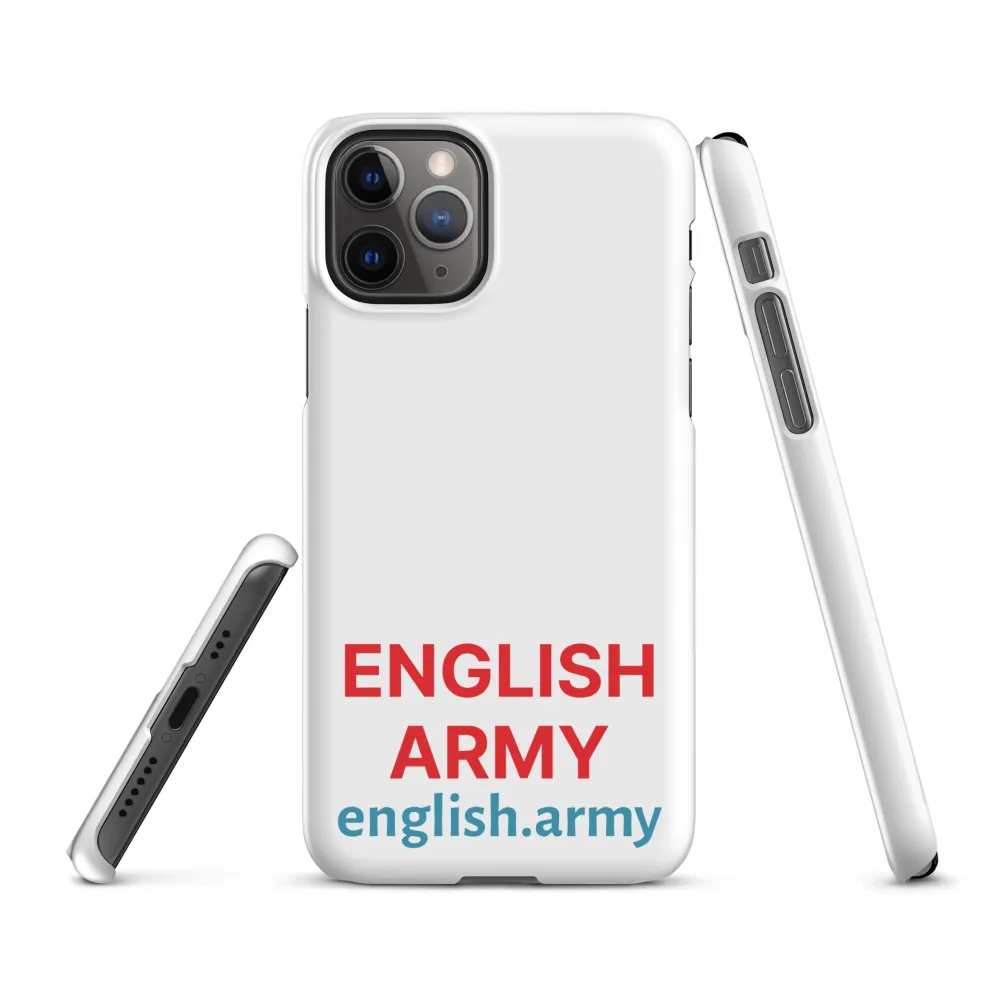 ENGLISCHE ARMEE - Snap Case für iPhone®