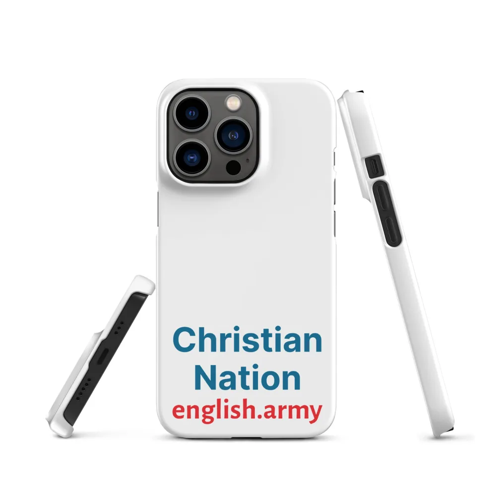 Christian Nation - Snap Case für iPhone®