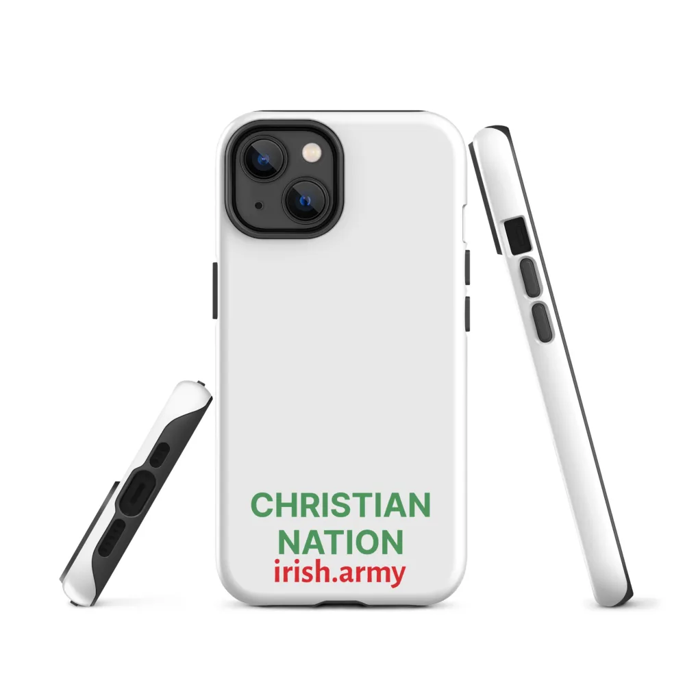 Christian Nation - Robuste Hülle für iPhone®