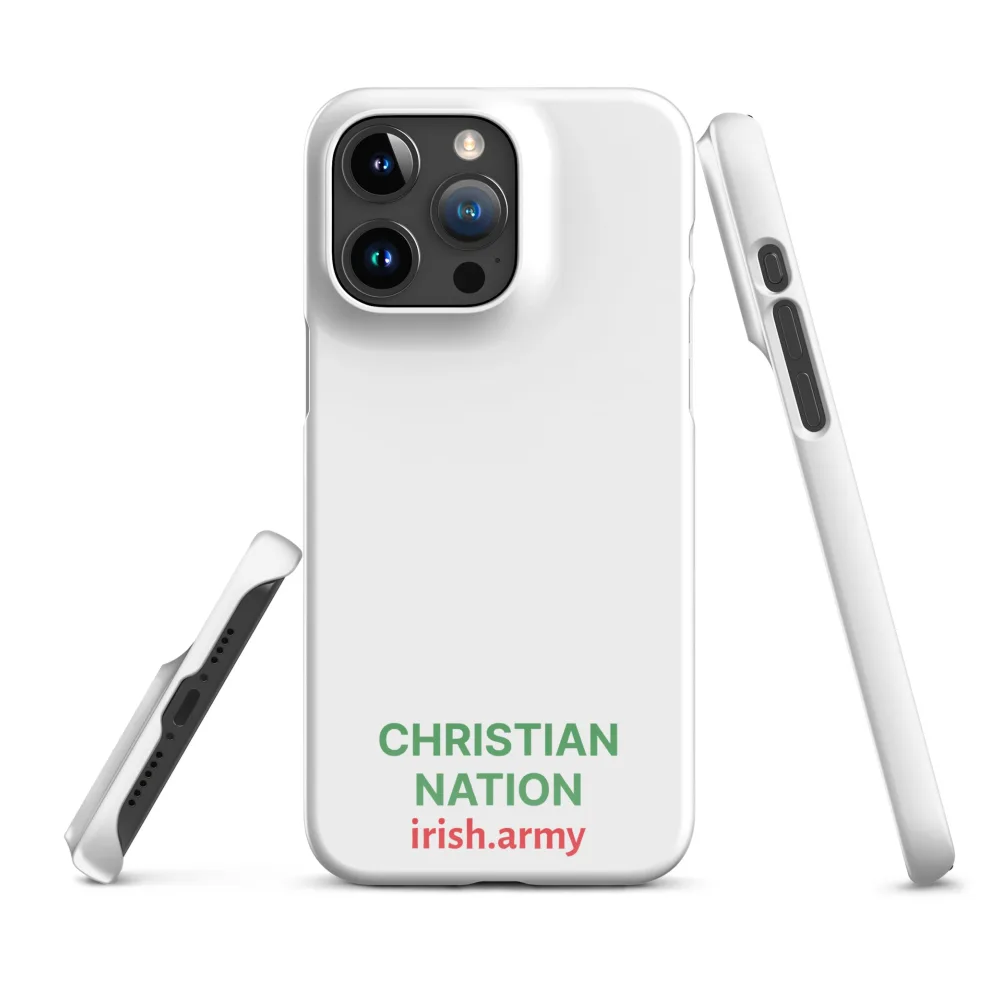 Christian Nation - Snap Case für iPhone®