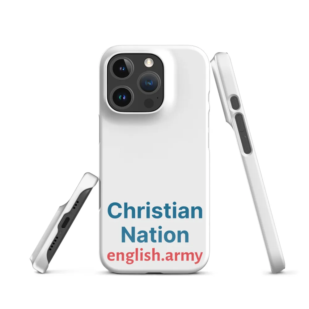 Christian Nation - Snap Case für iPhone®