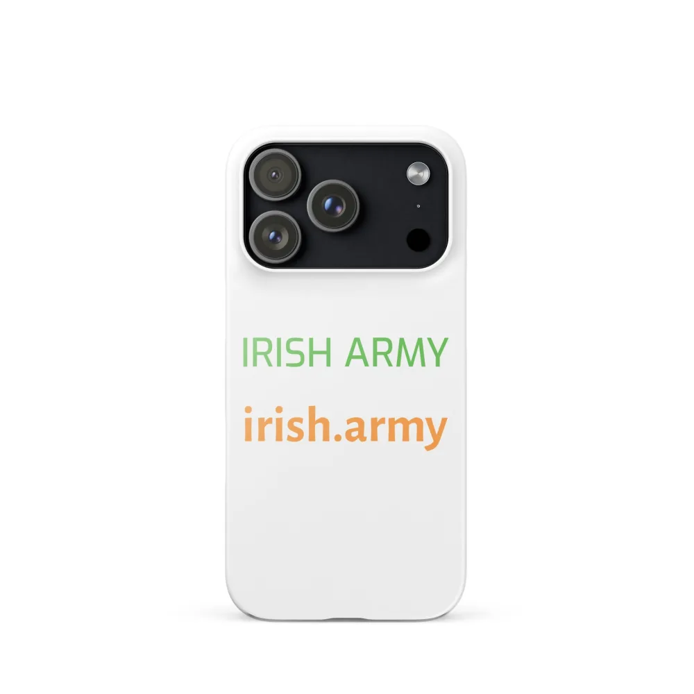 Irische Armee – Schutzhülle für iPhone®