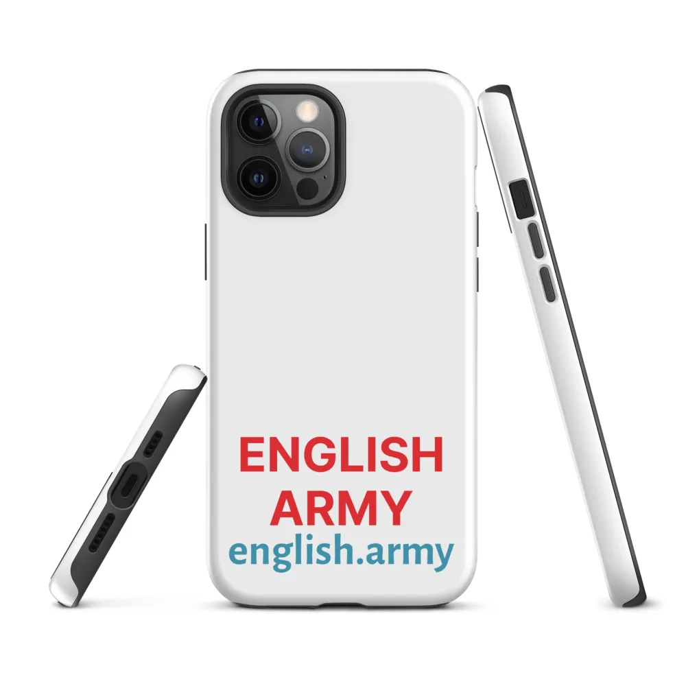 ENGLISCHE ARMEE – Robuste Schutzhülle für iPhone®