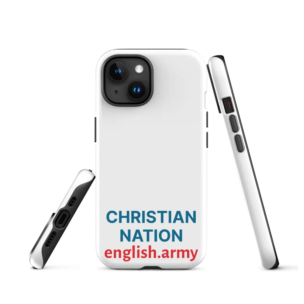 Christian Nation - Robuste Hülle für iPhone®
