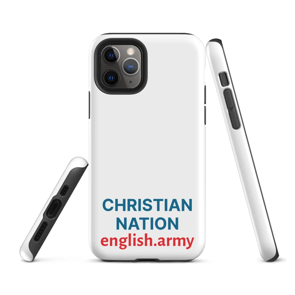 Christian Nation - Robuste Hülle für iPhone®