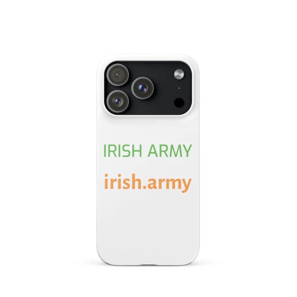 Irische Armee – Schutzhülle für iPhone®